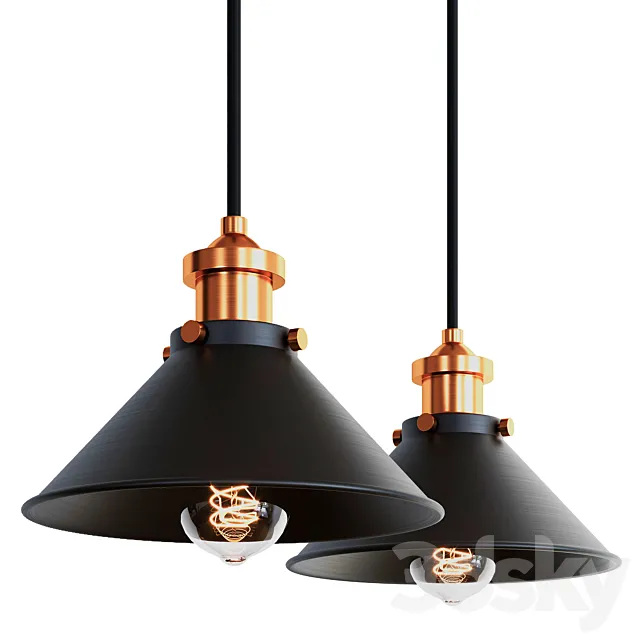 Milan Lamp 3D Model
