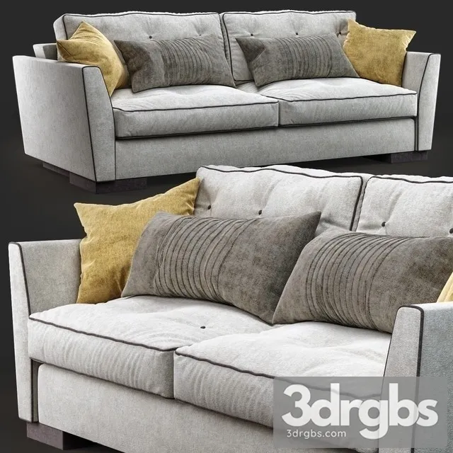 Milan Sofa 3D Model Free