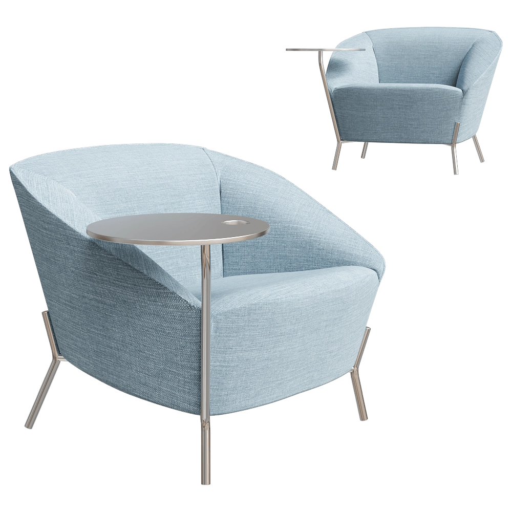 Milani  - Armchair Nuvola 3D Model