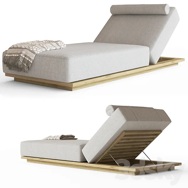 MILANO CHAISE 3D Model