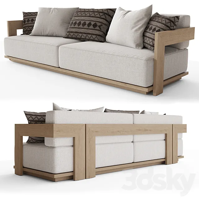 MILANO SOFA 3D Model