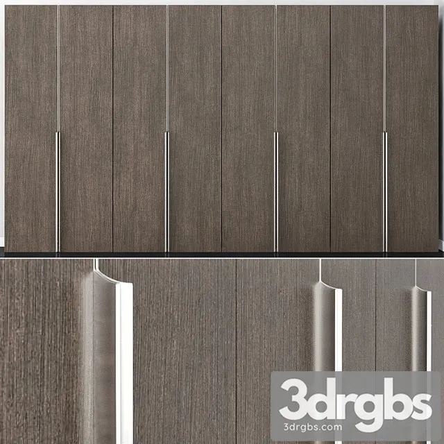 Milano wardrobe 3D Model Free
