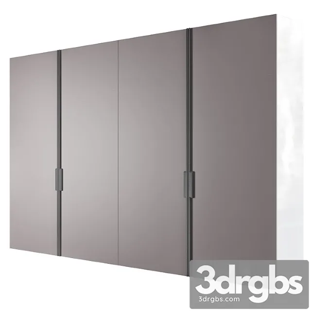 Milano wardrobe_3 3D Model Free