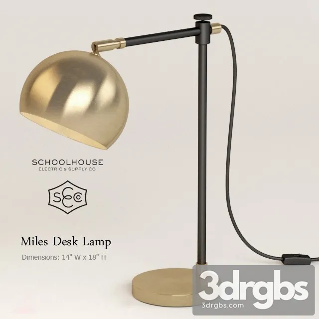 Miles Desk Lamp 3D Model Download