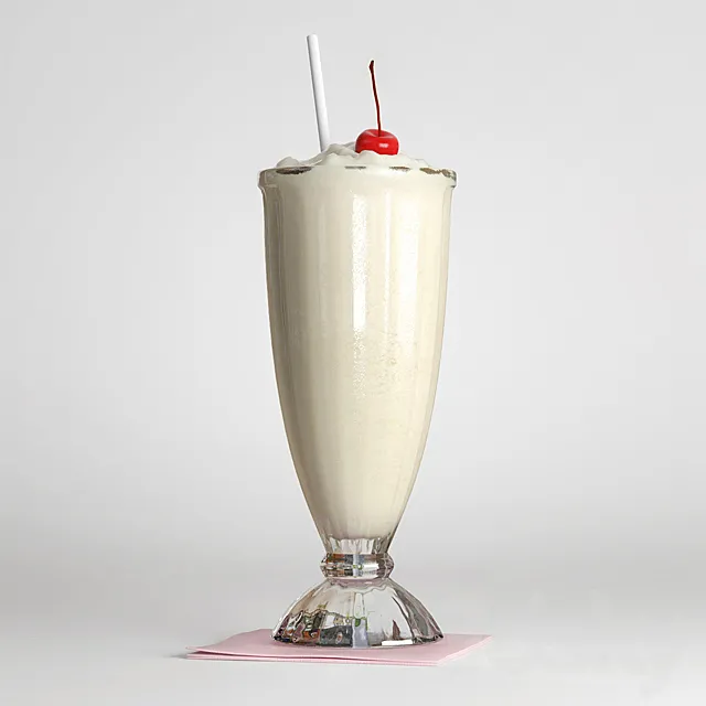 Milkshake 3D Model