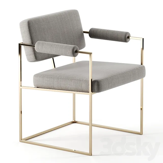 Milo Baughman 1188 Dining Chair by Thayer Coggin 3DModel