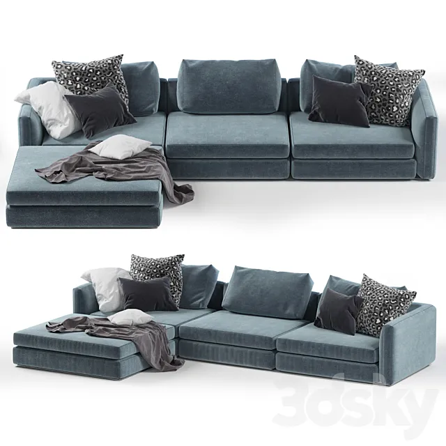 Milo Modular Sectional 3DModel