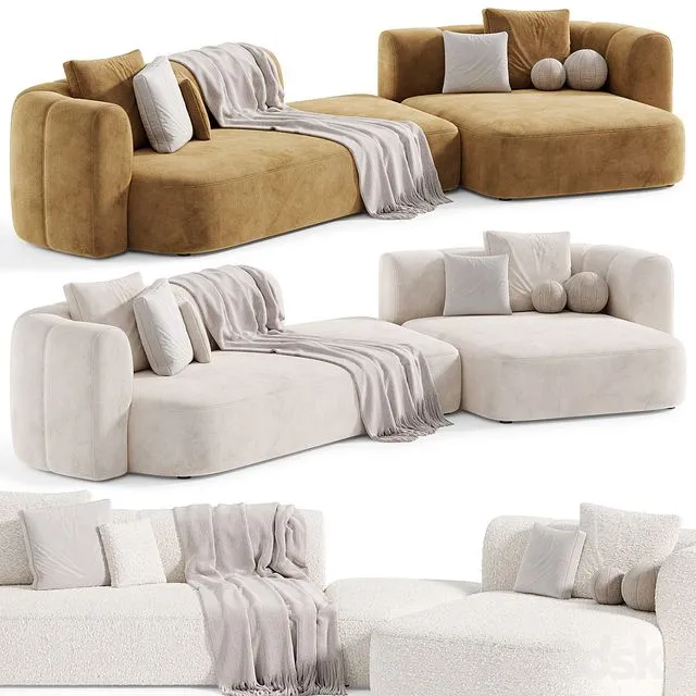 MILO SOFA Marelli By Casadesign 3D Model