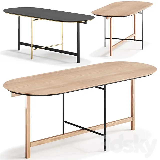 Mimico by Crassevig Table 3D Model