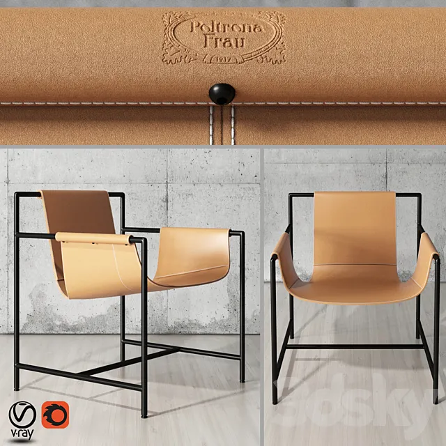 Ming's Heart Poltrona Frau 3DModel