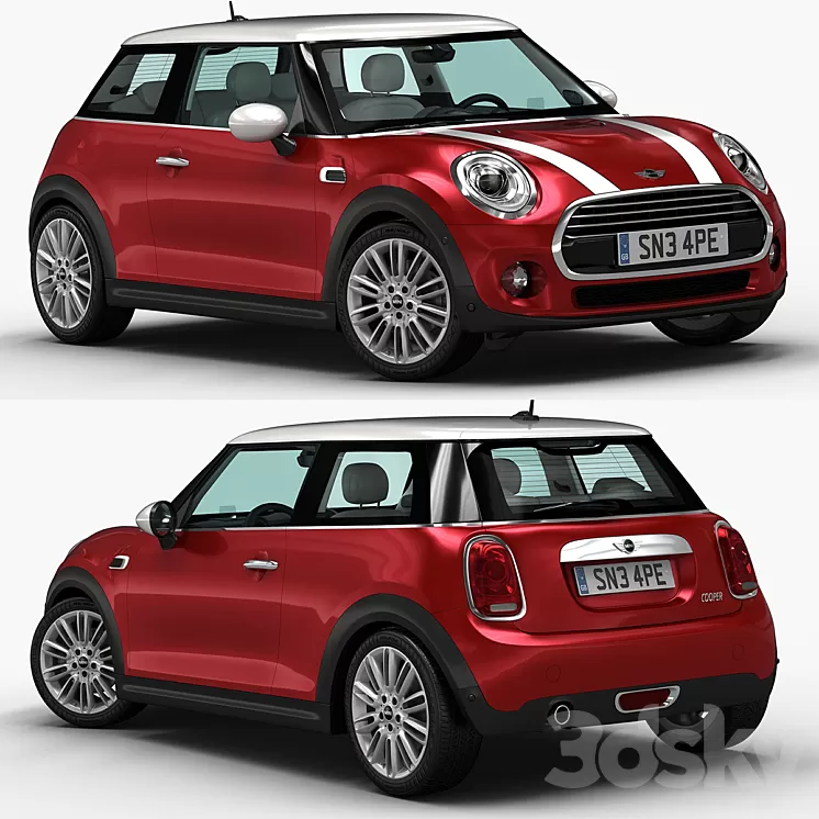 Mini cooper 3D Model