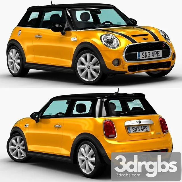 Mini Cooper S 3D Model Free