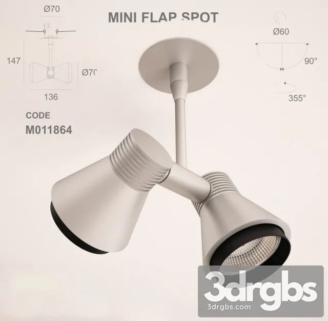 Mini Flap Spot M011864 3D Model Download