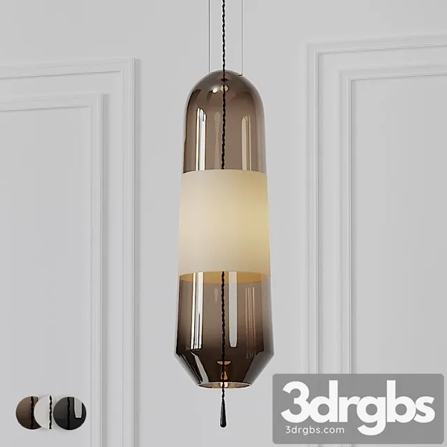 Mini glass pendant light 3 different materials Free Download