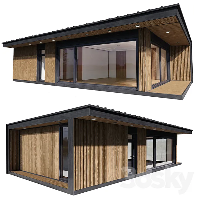 mini house_V01 3D Model