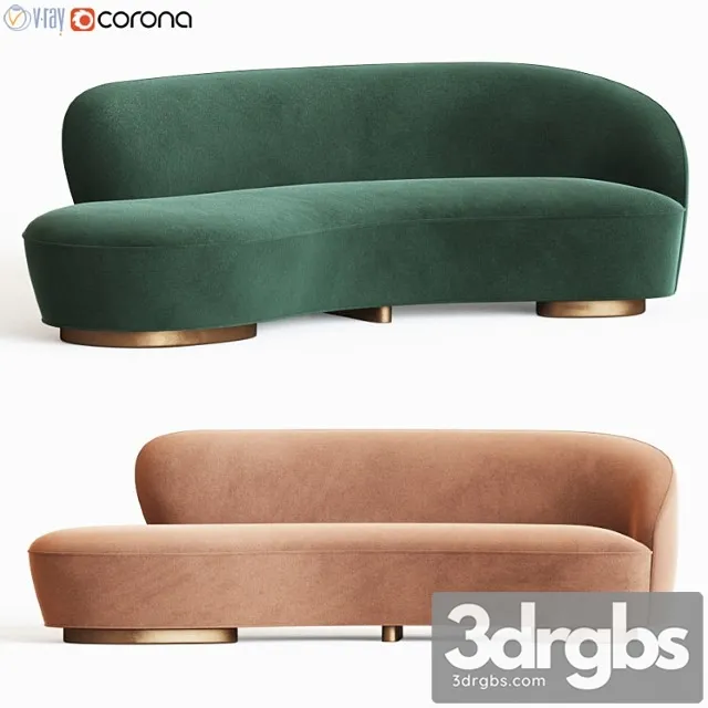 Mini sofa with arm vladimir kagan 2 Free Download