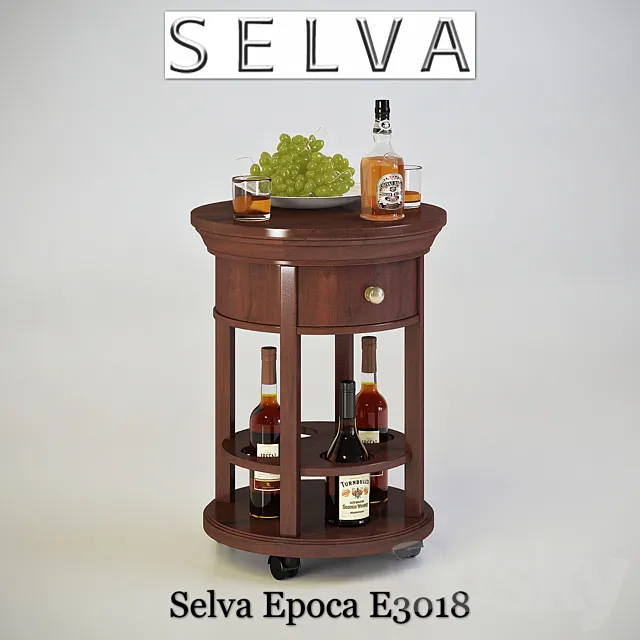 Minibar Selva Epoca E3018 3D Model