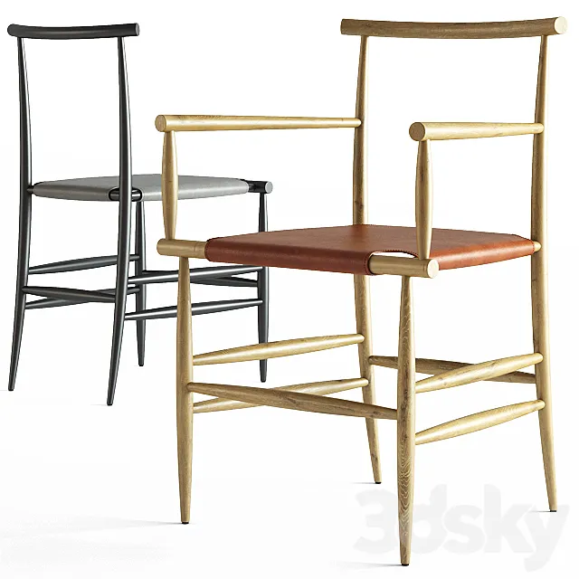 miniforms _ PELLEOSSA Chair 3D Model