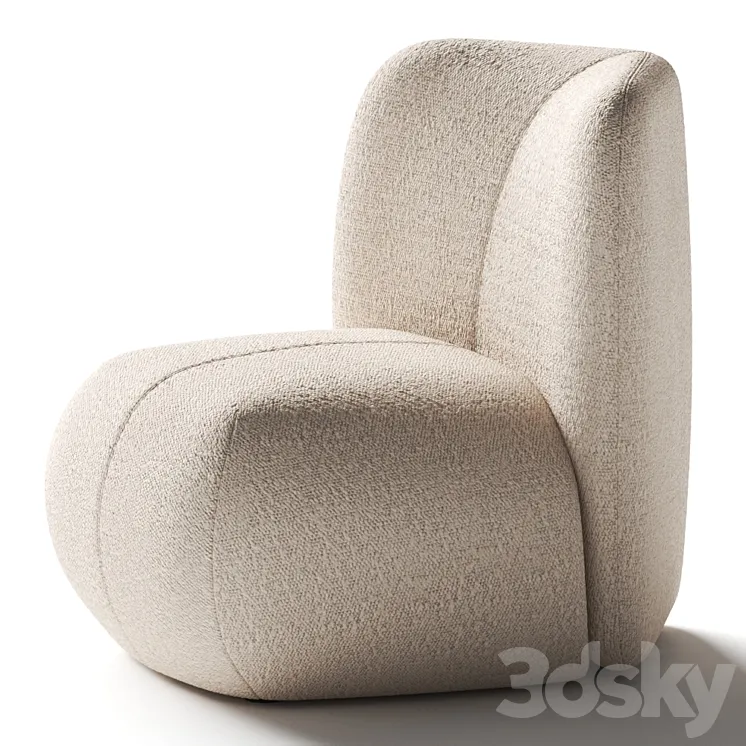 Miniforms Boterina Armchair 3D Model Free