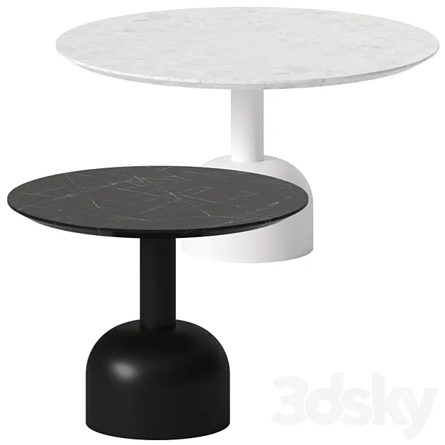 Miniforms ILLO dining and bistro table 3D Model