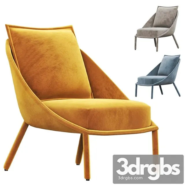 Miniforms Lem Armchair 3D Model Free