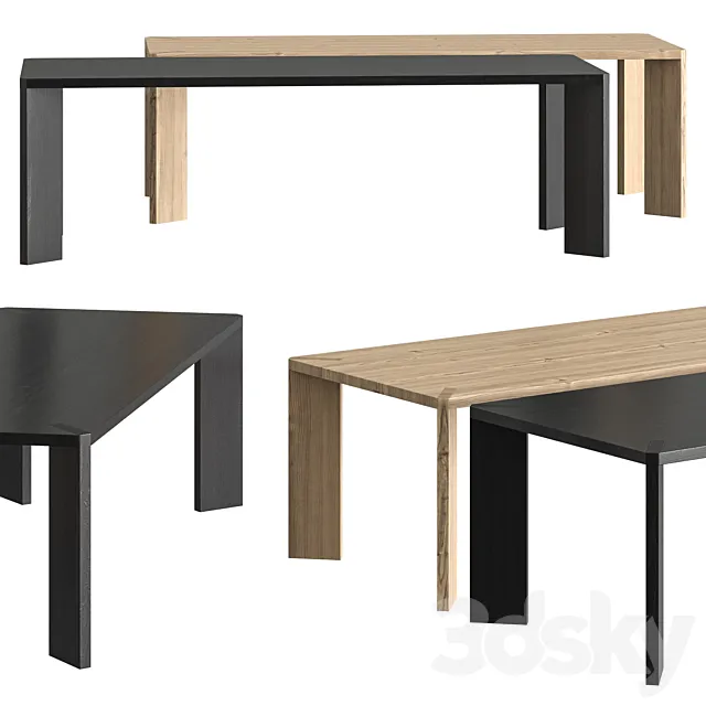 Miniforms Manero Dining Table 3D Model