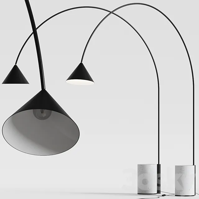 Miniforms Ozz Floor Lamps 3D Model