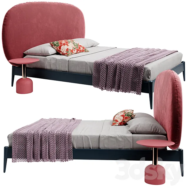 Miniforms - Shiko magnum bed 3D Model