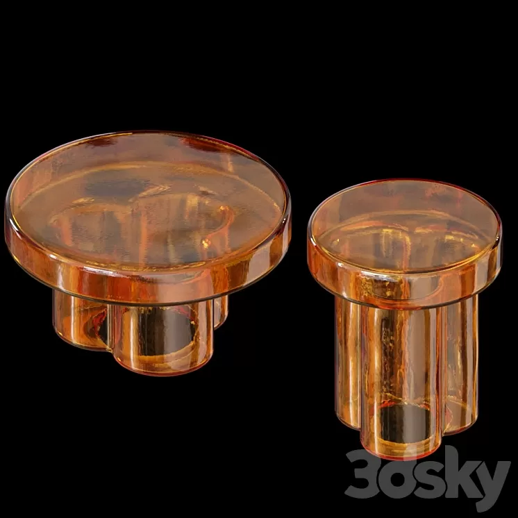 Miniforms Soda Coffee Tables 3D Model