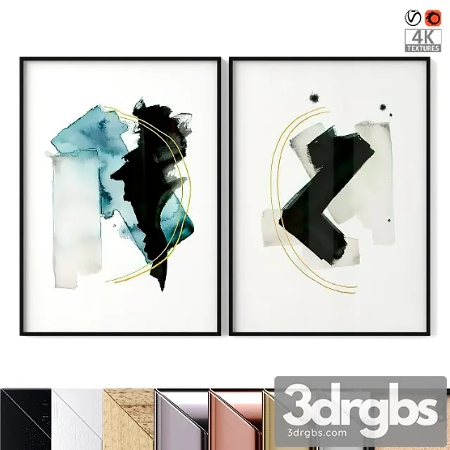 Minimal Paintings 1 3D Model Free