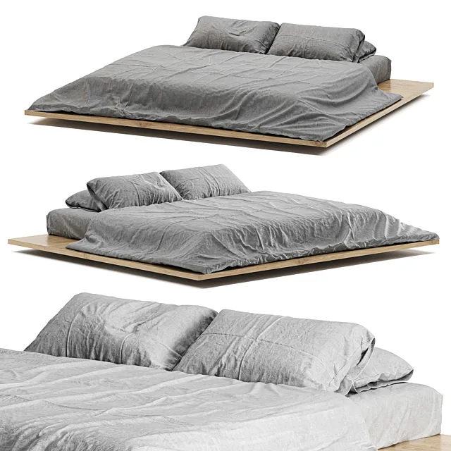 minimalist bedding 3D Model