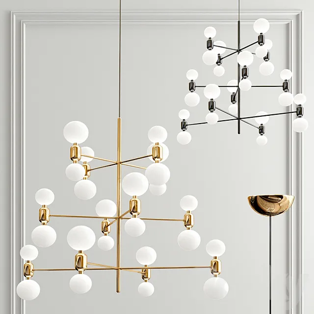 Minimalist chandelier 3DModel