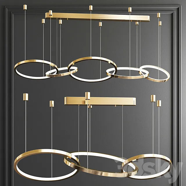 Minimalist LED Ring 3D Model