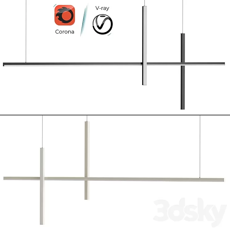 Minimalist Luxe Chandelier 02