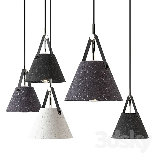 Minimalist Nordic Hanging Light 3DModel