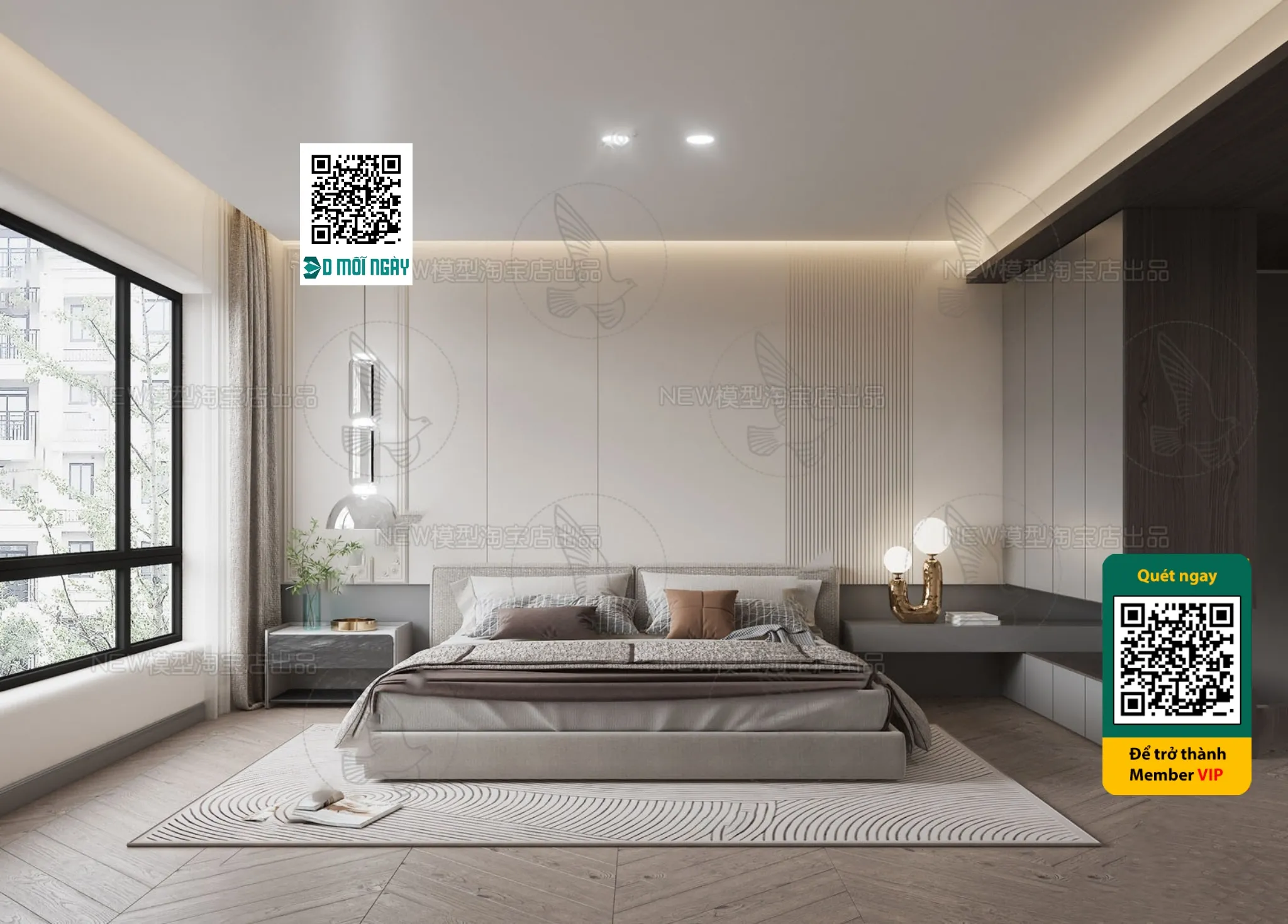 Minimalist style 3D - 018 - 3976