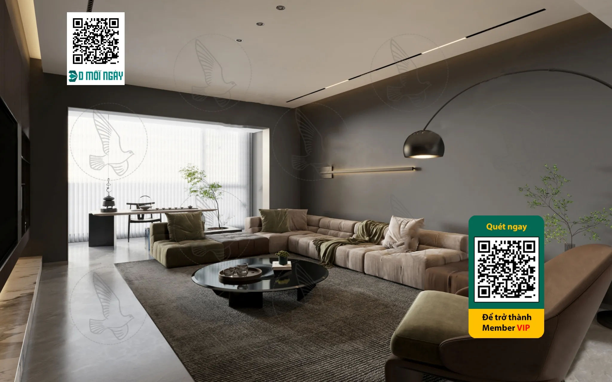 Minimalist Style - 3D Models - 013 - 3691