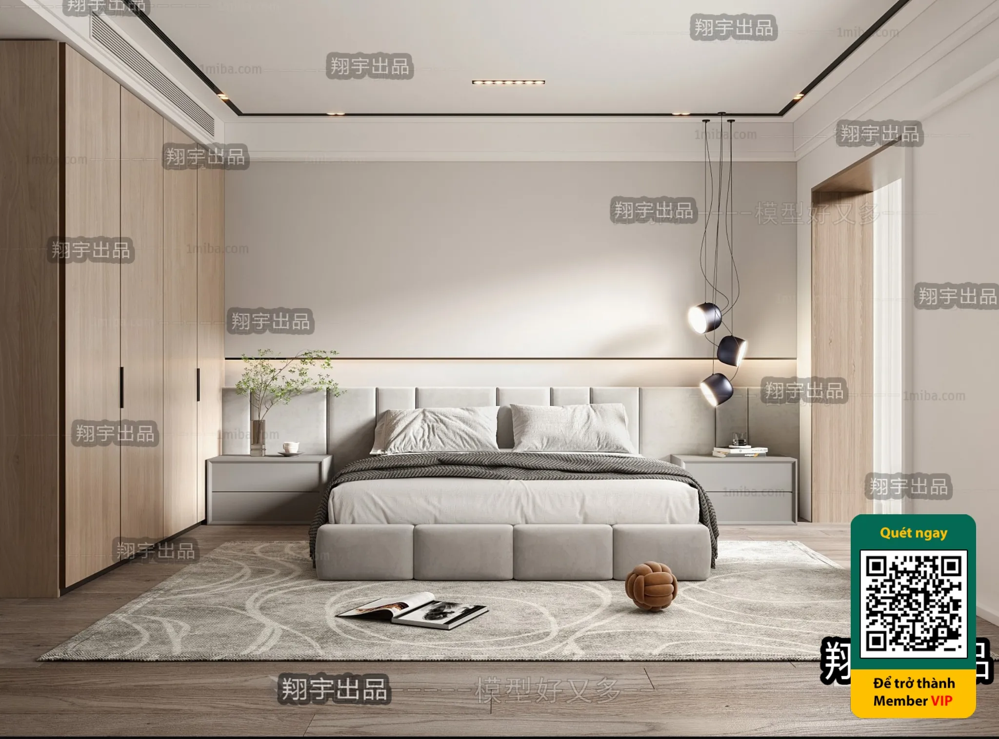 MINIMALIST STYLE - VRAY / CORONA - 3D MODEL - 4422