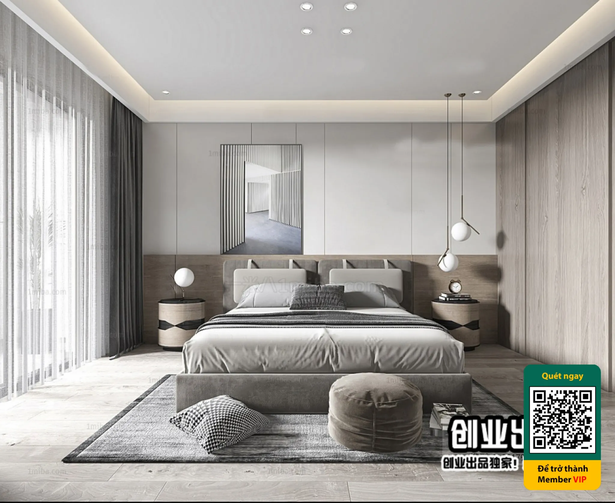 MINIMALIST STYLE - VRAY / CORONA - 3D MODEL - 4425