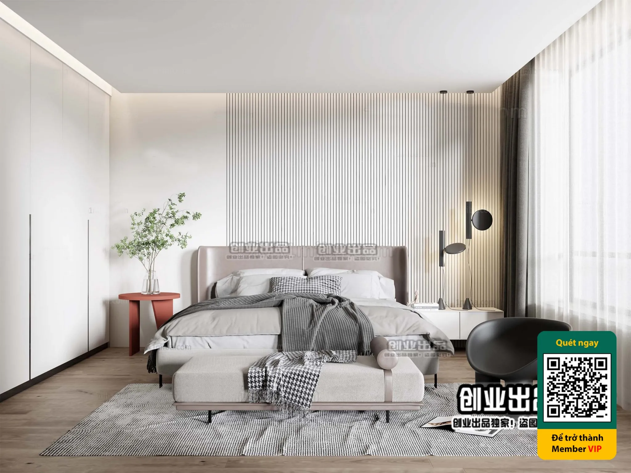 MINIMALIST STYLE – VRAY / CORONA – 3D MODEL – 4428