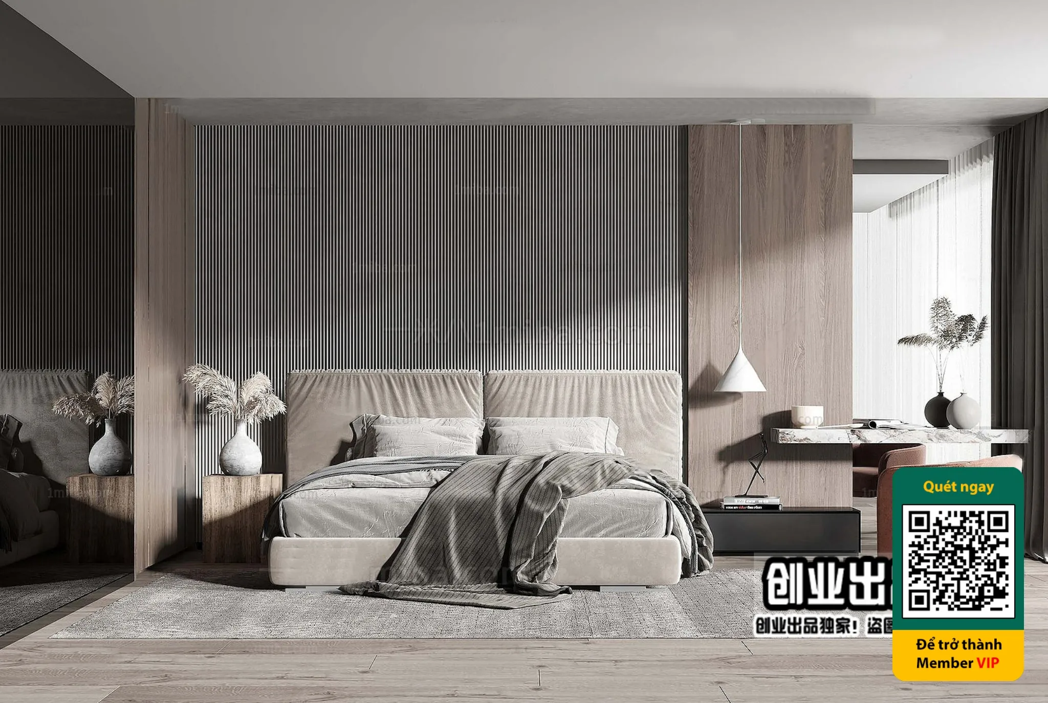 MINIMALIST STYLE - VRAY / CORONA - 3D MODEL - 4439