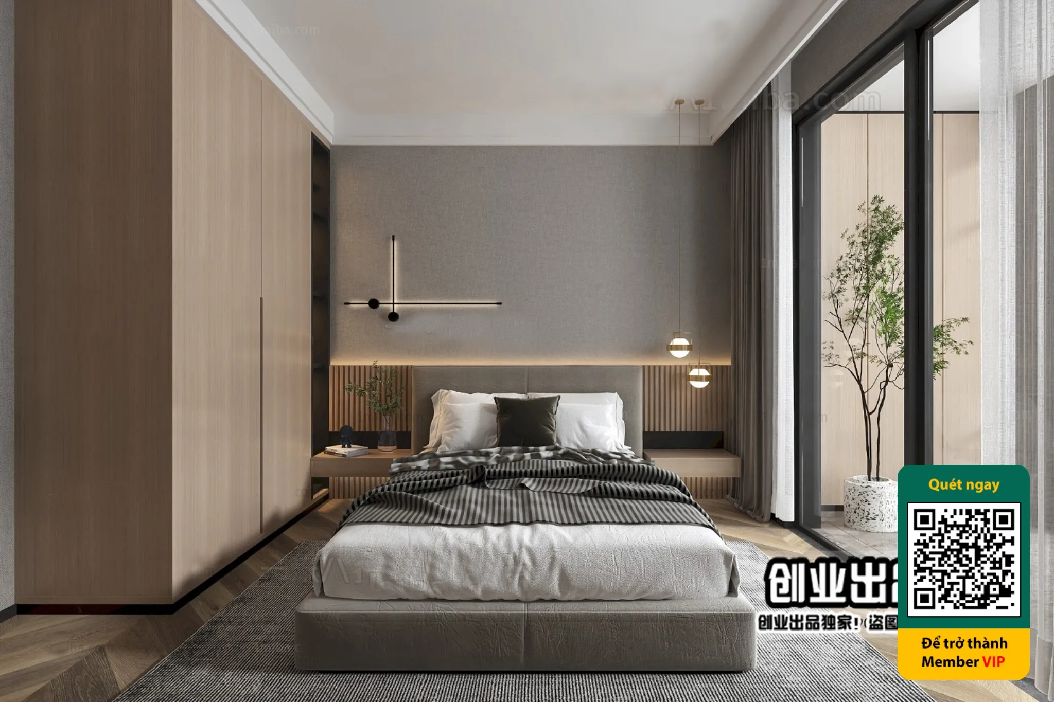 MINIMALIST STYLE - VRAY / CORONA - 3D MODEL - 4444