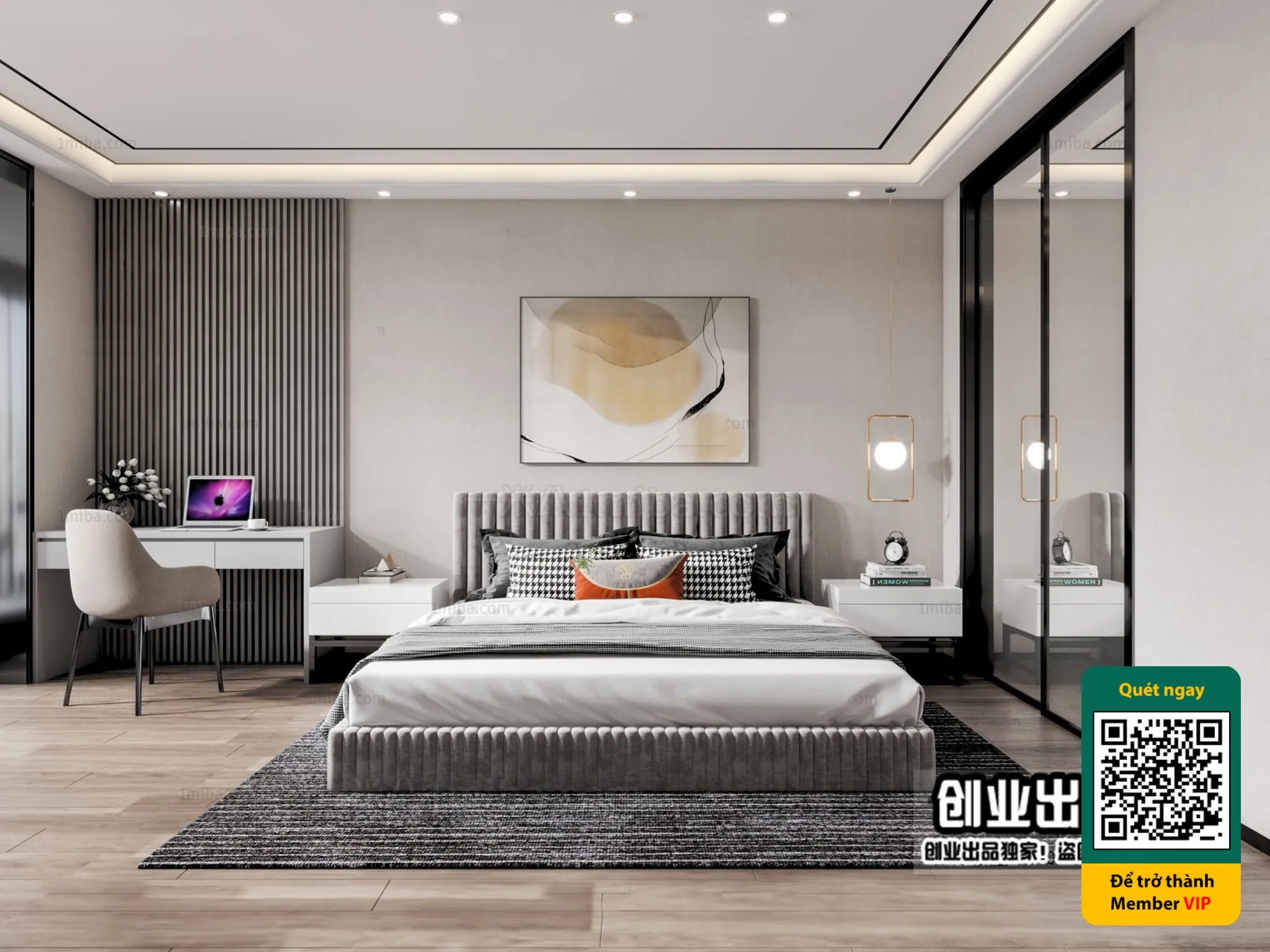 MINIMALIST STYLE – VRAY / CORONA – 3D MODEL – 4447