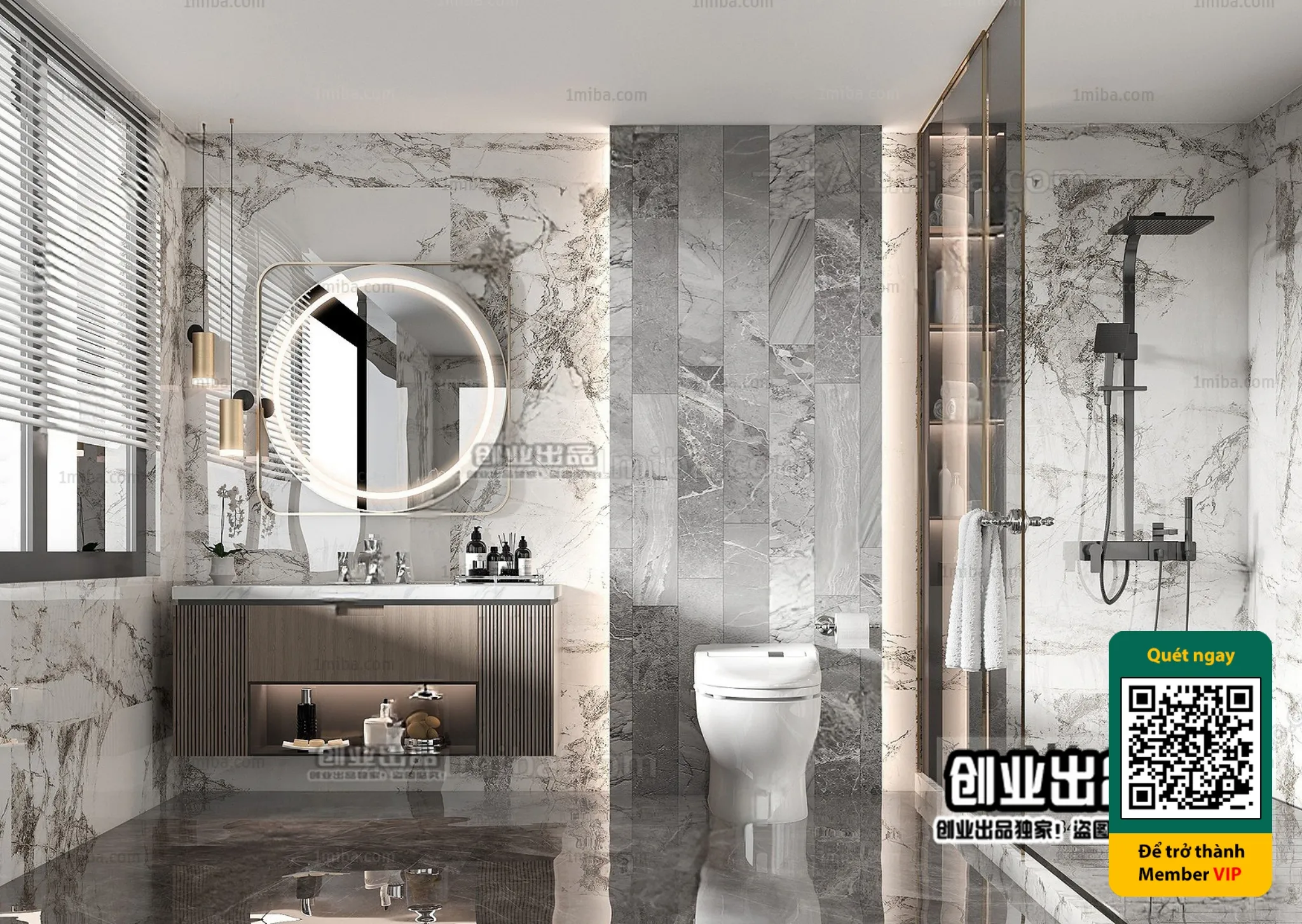 MINIMALIST STYLE - VRAY / CORONA - 3D MODEL - 4462