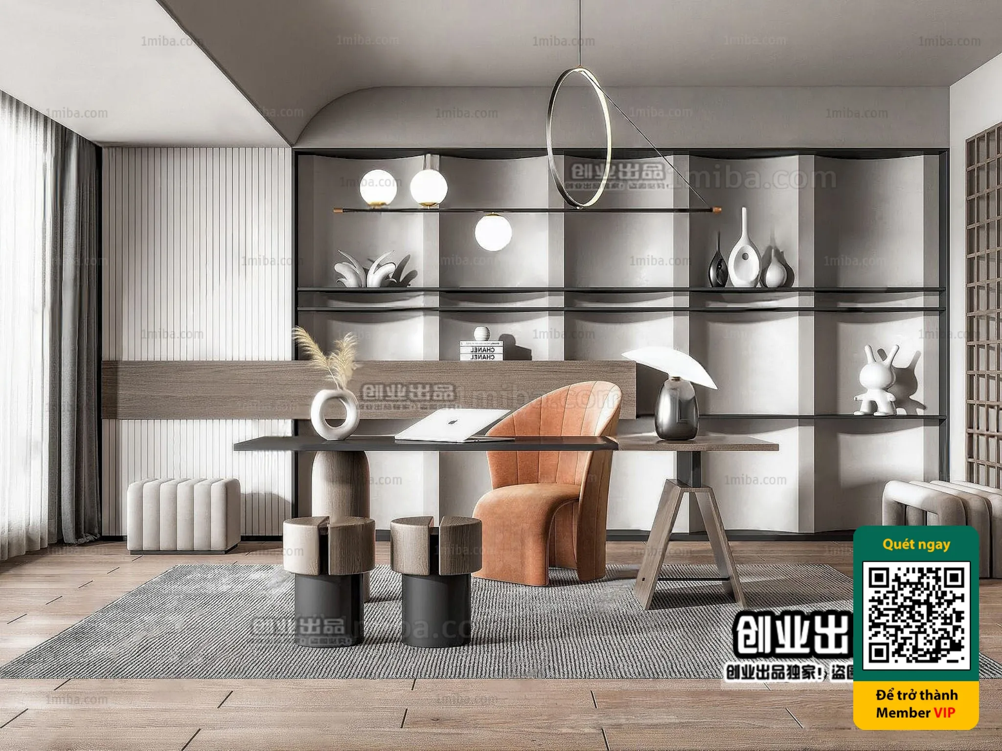 MINIMALIST STYLE - VRAY / CORONA - 3D MODEL - 4476