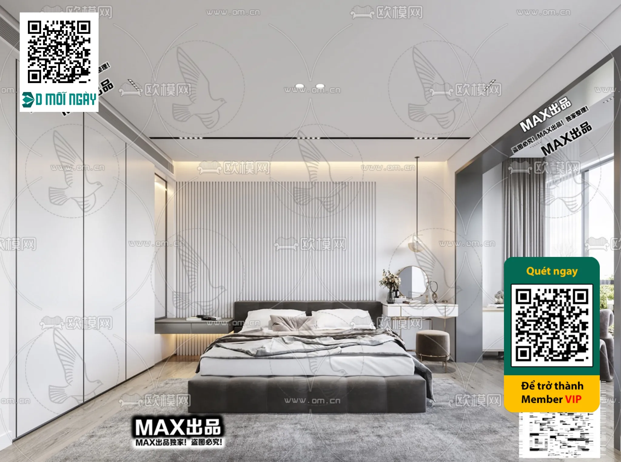 MINIMALIST STYLE – VRAY / CORONA – 3D MODEL – 5078