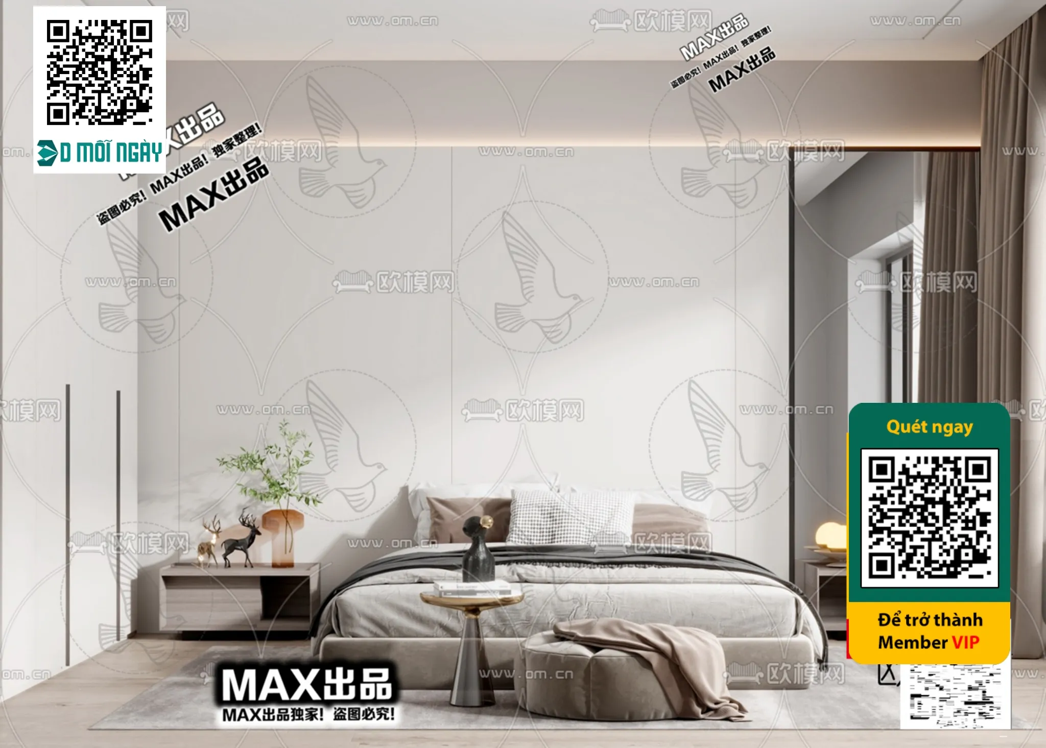MINIMALIST STYLE – VRAY / CORONA – 3D MODEL – 5086