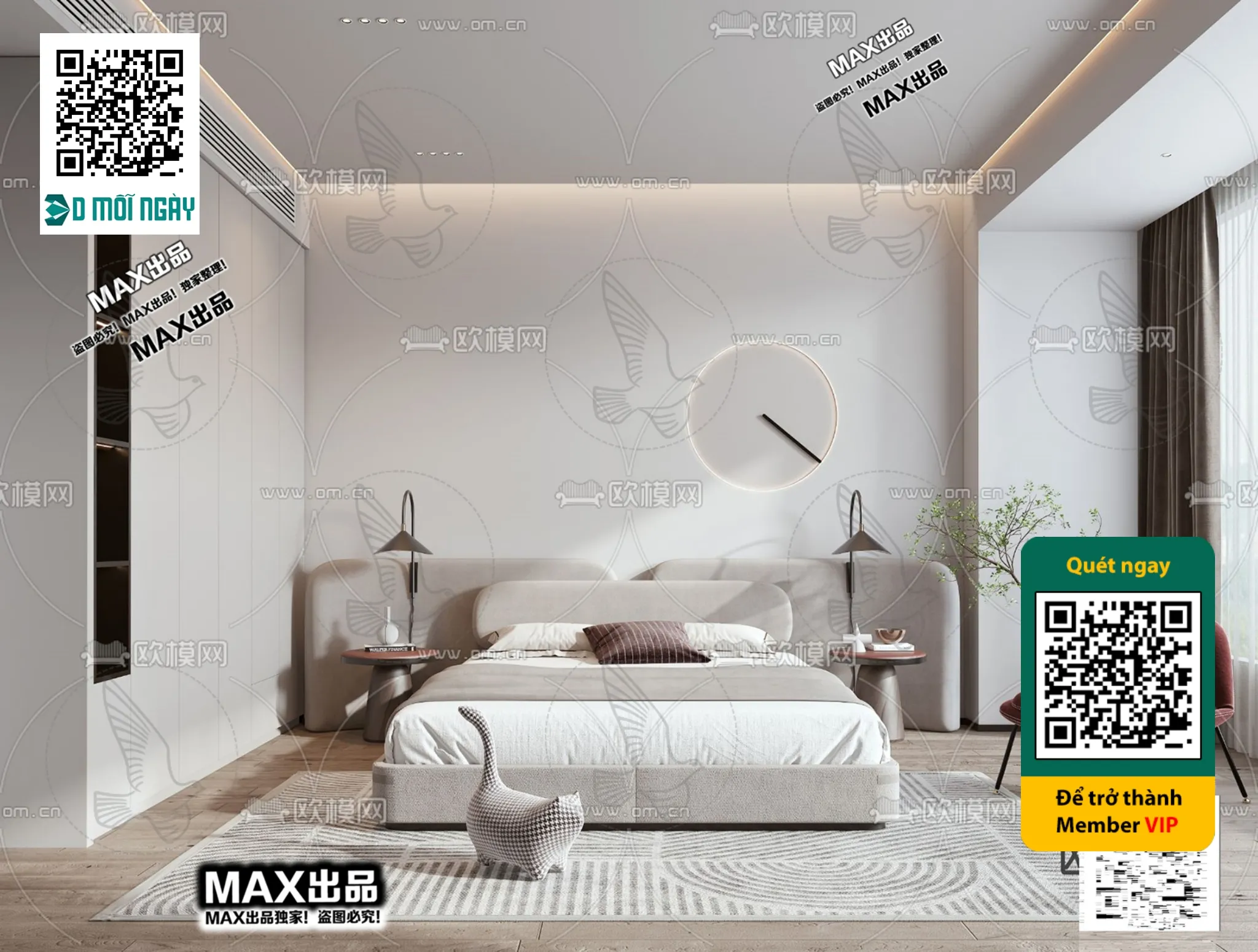 MINIMALIST STYLE - VRAY / CORONA - 3D MODEL - 5087