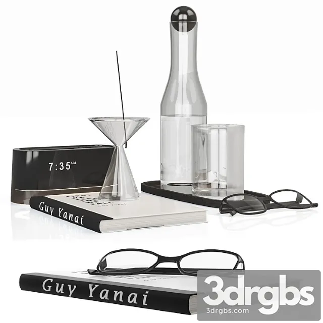 Minimalistic Men Decor With A Carafe 3D Model Download
