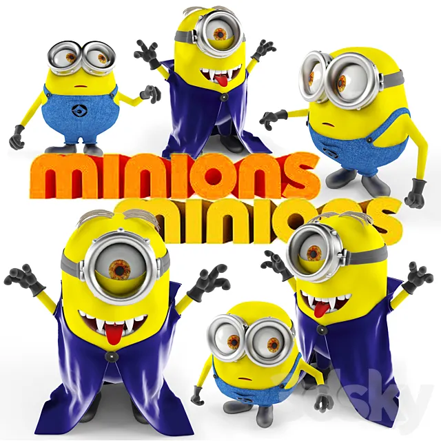 minions 3DModel